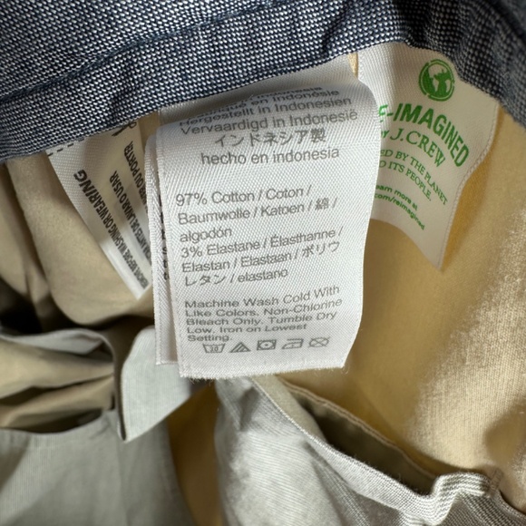 J. Crew Men's Khaki 770 Straight Pants Size 36W X 32L NWT - Picture 8 of 8